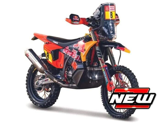 Motorradmodell Red Bull KTM 450 Rally Dakar 2024 Toby Price Nr. 8