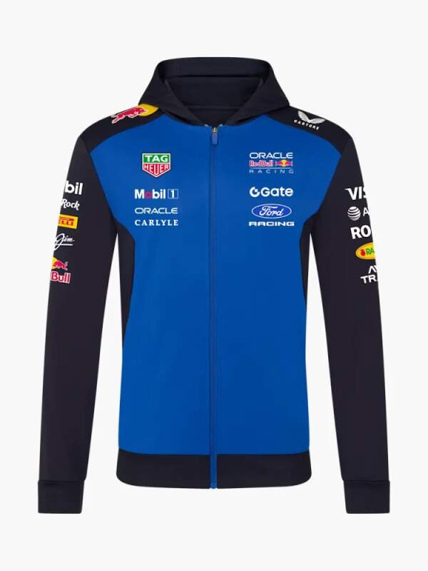 Oracle Red Bull Racing Sweatjacke mit Sponsorenlogos - Team Edition