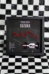 Petrol Art 3D-Bild – Max Verstappen, Suzuka