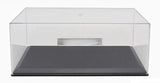 Clear plastic display case with base for 1:18 scale car models