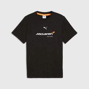 McLaren F1 T-shirt, black, with Puma logo - casual edition
