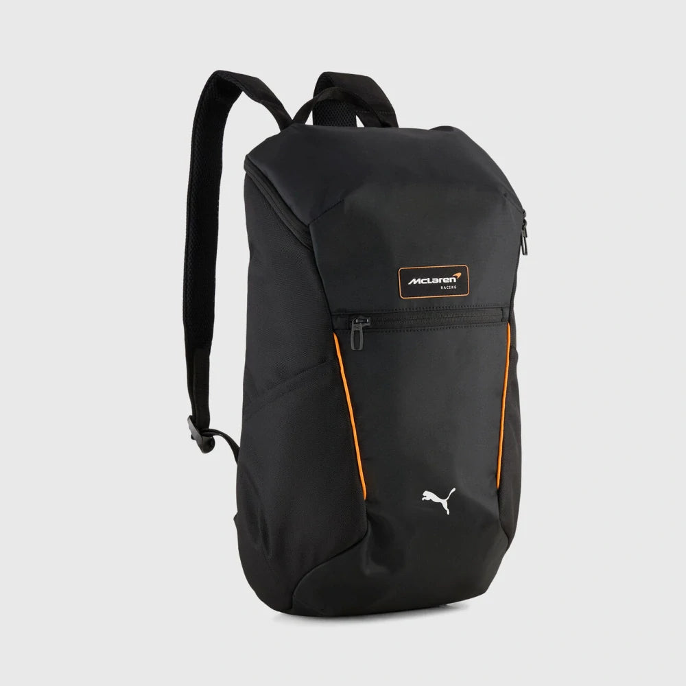McLaren F1 Puma Rucksack mit Logo – Schwarz
