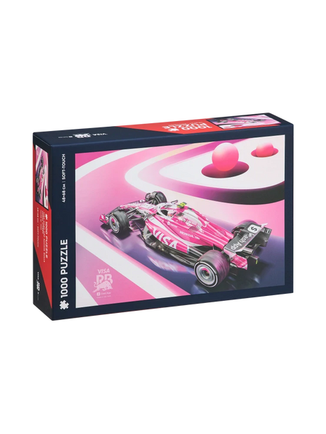 Visa Cash App Racing Bulls Miami Livery Puzzle – 1000 Teile