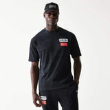 Oracle Red Bull Racing NE LINEAR casual T-shirt, black - oversize