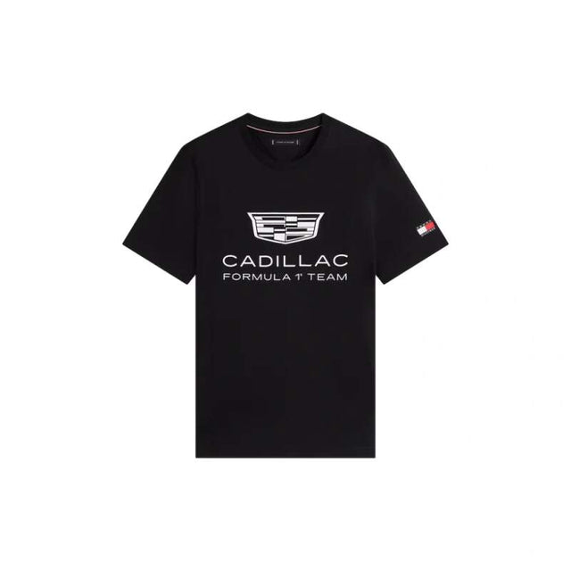 Schwarzes Cadillac F1 x Tommy Hilfiger T-Shirt - Lifestyle Edition