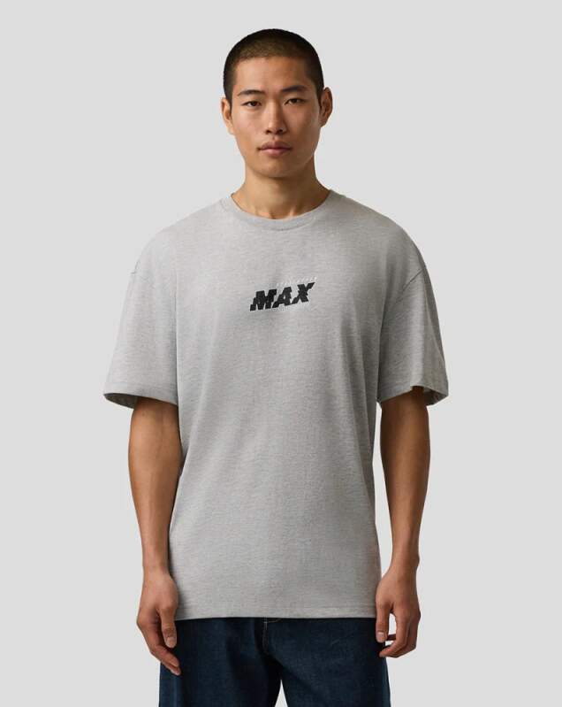 Max Verstappen Oracle Red Bull Racing T-Shirt - PIXEL Edition grau