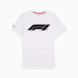 Formel 1 T-Shirt mit Logo weiß - Freizeit-Edition