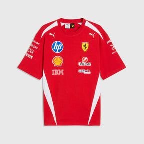 Scuderia Ferrari F1 T-shirt with sponsor logos x Puma - DRIVERS edition