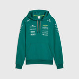 Aston Martin F1 hoodie with sponsor logos - team edition