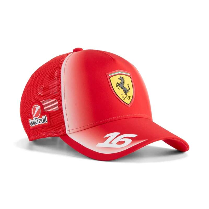 Charles Leclerc Scuderia Ferrari F1 x Puma Mesh-Cap - Team Edition
