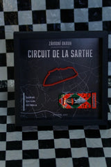 PETROL ART 3D-Rahmen Le Mans mit Mazda 787B Johnny Herbert Modell im Maßstab 1:43