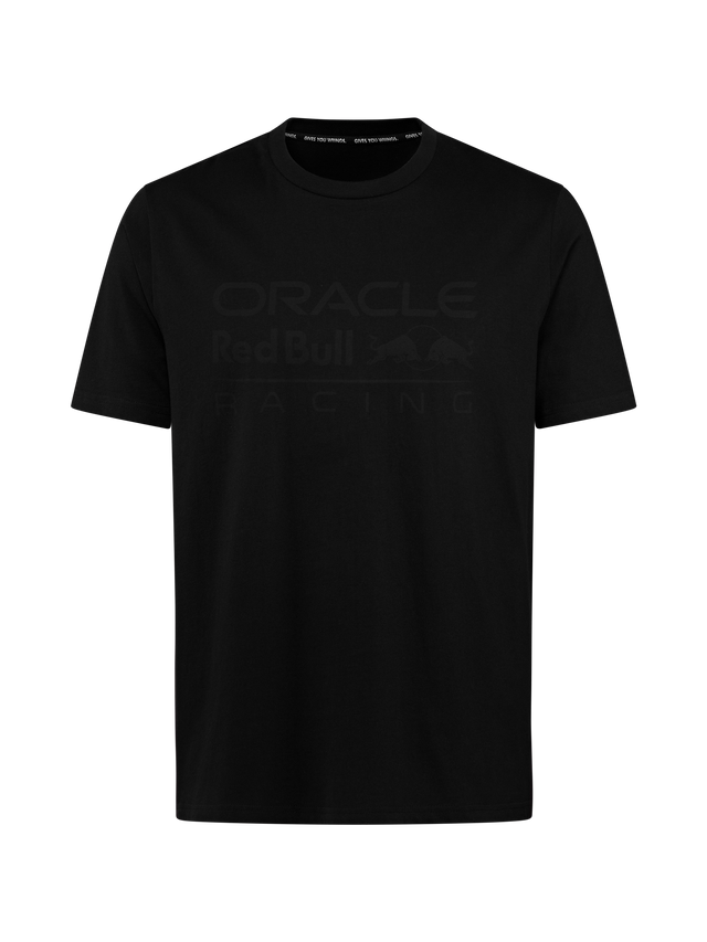 Oracle Red Bull Racing T-shirt, TONAL edition, black, with logo
