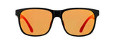 Red Bull Spect Sonnenbrille EARLE schwarz mit orangefarbenen Gläsern