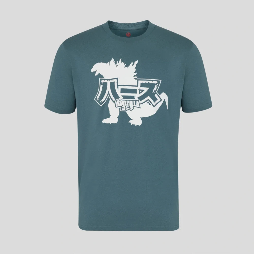 Haas F1 Team x Godzilla T-Shirt – Japan 2026 Edition, Dunkelgrün