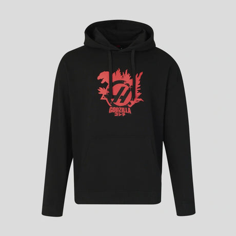 Haas F1 Team x Godzilla Hoodie – Japan 2026 Edition, Schwarz