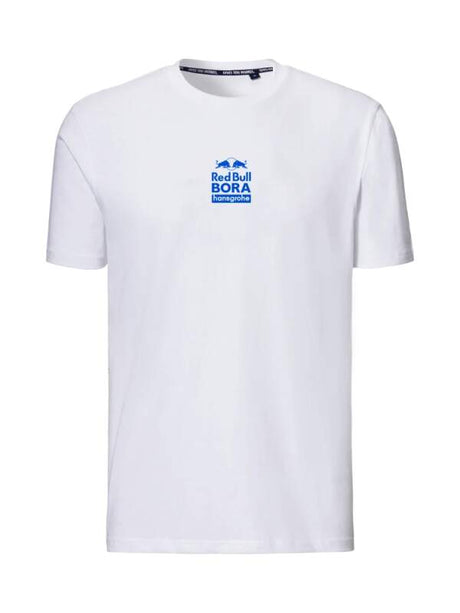 Red Bull Bora Hansgrohe Freizeit-T-Shirt weiß - MONUMENTS Edition