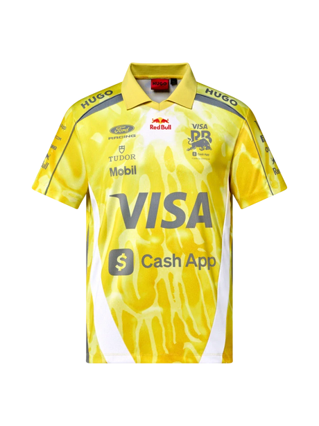 HUGO Visa Cash App Racing Bulls Team-Poloshirt – Miami GP 2026, Gelb