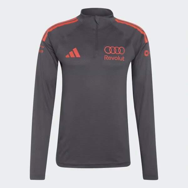 Audi Revolut F1 x Adidas Sport-Sweatshirt grau mit Sponsorenlogos - Team Edition