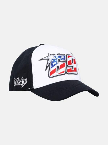 Nicky Hayden #69 Cap mit gebogenem Schirm