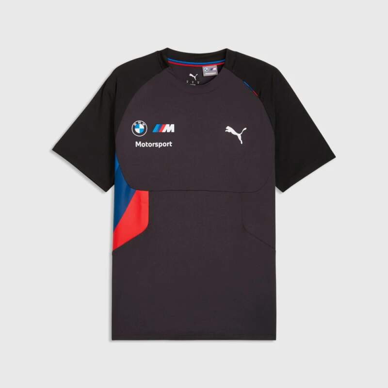 BMW Motorsport x Puma Team-T-Shirt - schwarz