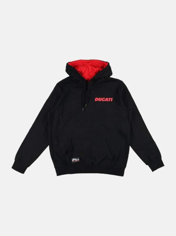 Herren-Sweatshirt Ducati Corse schwarz - 100th years DUCATI Edition