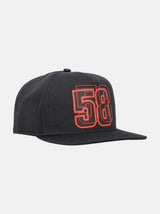 Marco Simoncelli 58 Cap mit flachem Schirm