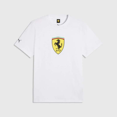 Scuderia Ferrari F1 white fan T-shirt with logo