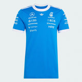 Mercedes-AMG Petronas F1 Team T-Shirt – Silverstone 2026 Edition, Blau