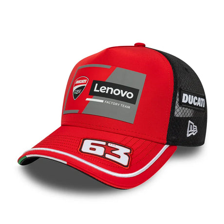 Ducati Lenovo Team Pecco Bagnaia #63 Cap 2026 – Rot
