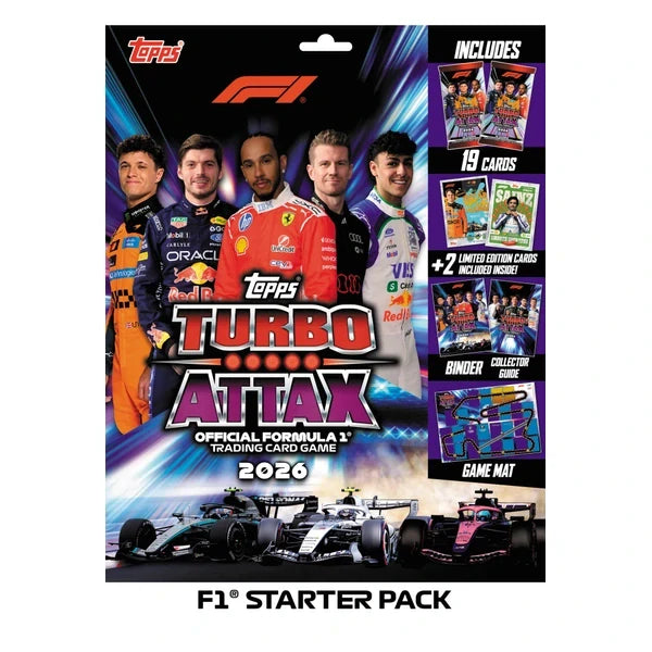 Topps Turbo Attax Formula 1 2026 – Starterpack