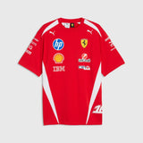 Scuderia Ferrari F1 x Puma Charles Leclerc #16 Fahrer-T-Shirt – Rot, Oversized