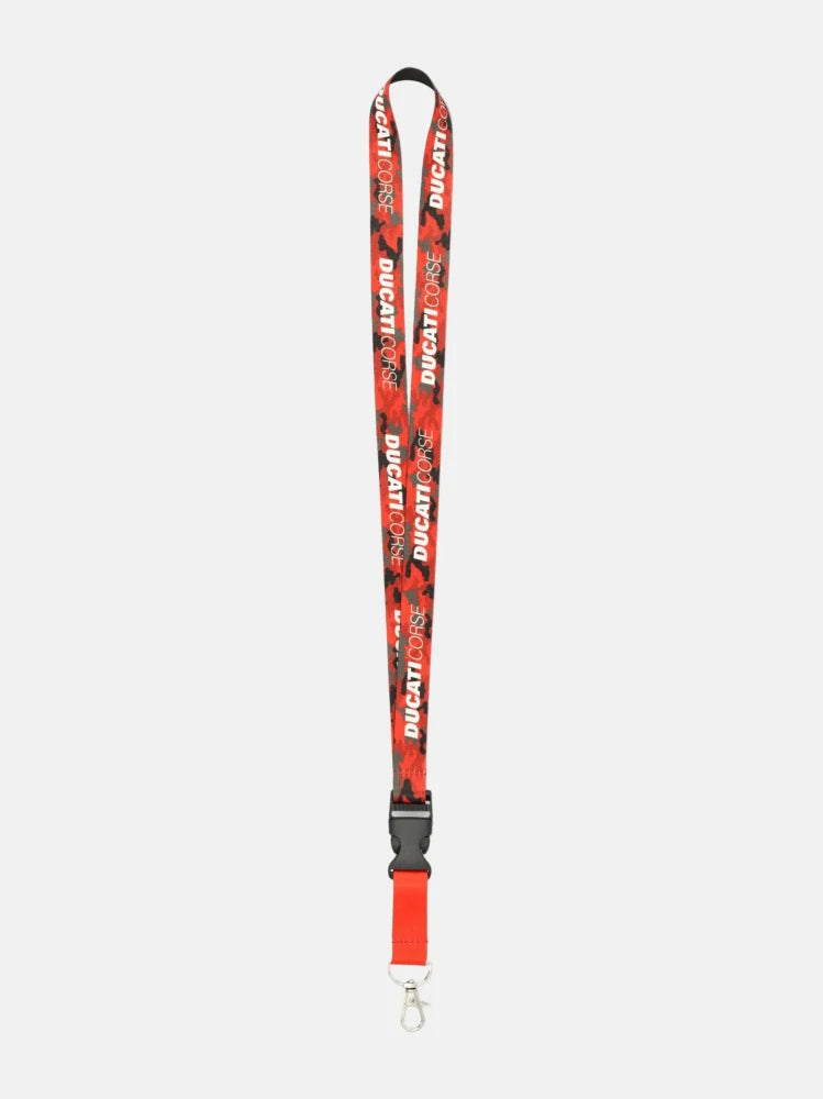 Ducati Corse Lanyard-Schlüsselanhänger – CAMO