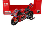 Maisto Ducati MotoGP GP25 Modell im Maßstab 1:18 – Francesco Bagnaia #63