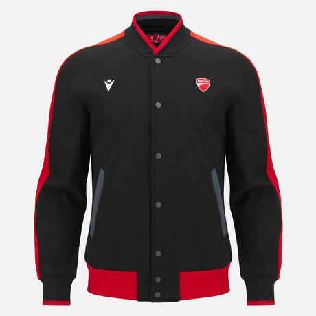 Ducati x Macron Softshelljacke mit Logo – Schwarz