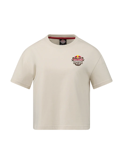 Red Bull Rampage FREERIDE Damen-T-Shirt – Off-White