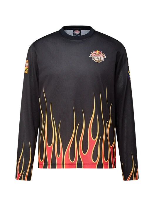 Red Bull Rampage ROCK Bike-Trikot – Schwarz