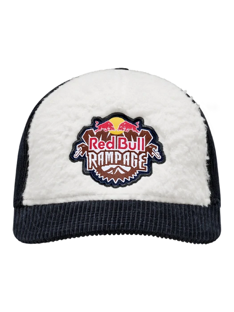 Red Bull Rampage FLEECE Cap – Cream/Navy