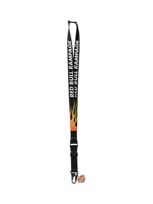 Red Bull Rampage CREST Lanyard – Black