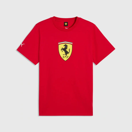 Scuderia Ferrari F1 x Puma Fan-T-Shirt mit großem Wappen – Rot