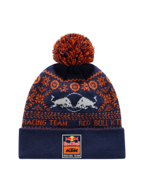 KTM Red Bull Racing Bommelmütze mit Logo – Christmas Edition