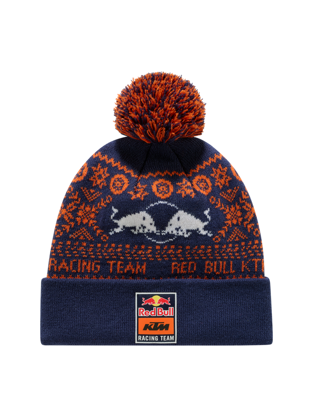 KTM Red Bull Racing Bobble Beanie with Logo – Christmas Edition