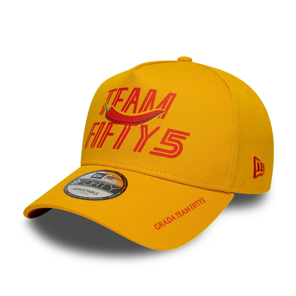 Carlos Sainz TEAMFIFTY5 New Era 9FORTY Cap – Yellow