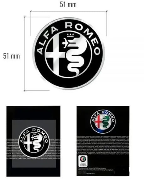 Alfa Romeo samolepka Gear shift 51 mm