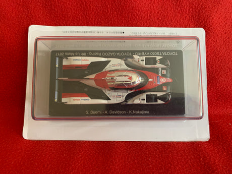 Modell Toyota TS050 Hybrid Le Mans 2017 im Maßstab 1:43