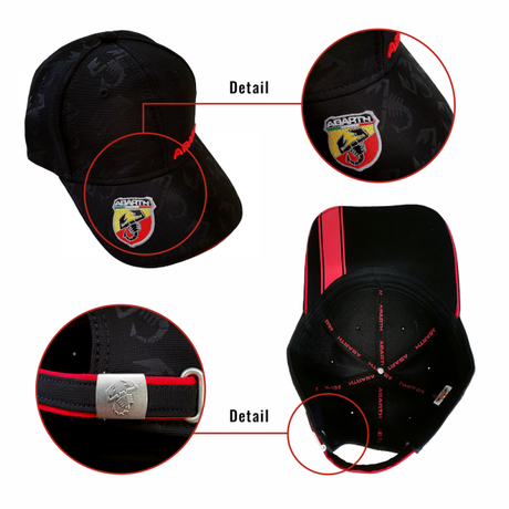 Abarth cap black