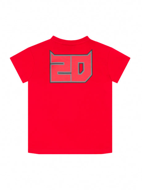 Fabio Quartararo Kinder-T-Shirt rot