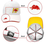 Lancia HF Cap with Elephant Logo – White