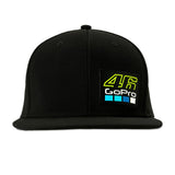 VR46 Valentino Rossi GoPro Cap – Black, Flat Peak