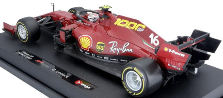 Modell Scuderia Ferrari Bburago #16 Leclerc, GP der Toskana 1000TH 2020