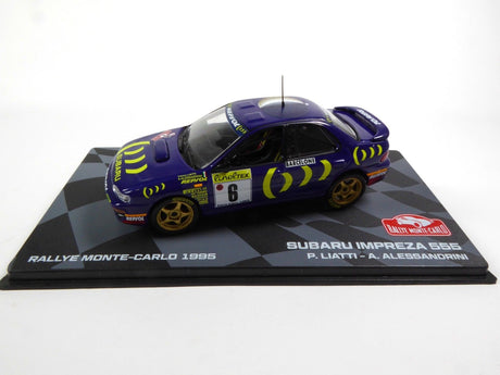 Model Subaru Impreza 555 Rally Monte Carlo 1995 P.Liatti - A.Alessandrini